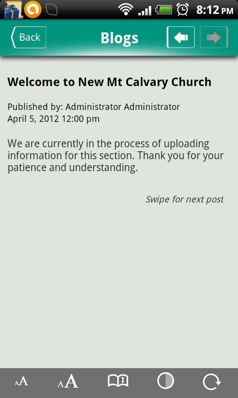 New Mt Calvary Church截图3