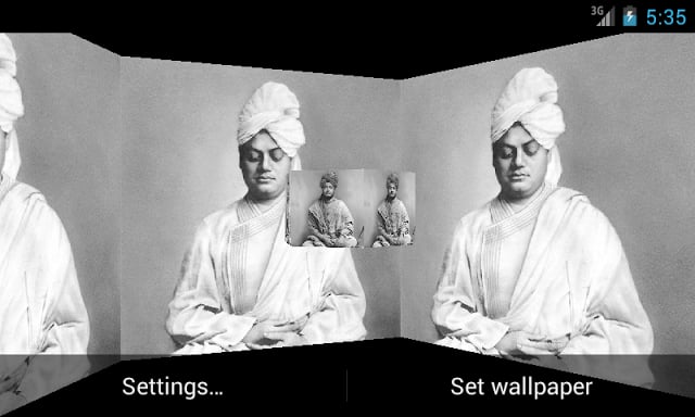 Swami Vivekananda 3D LWP截图3