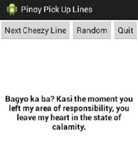 Pinoy Pick Up Lines Version 4截图4