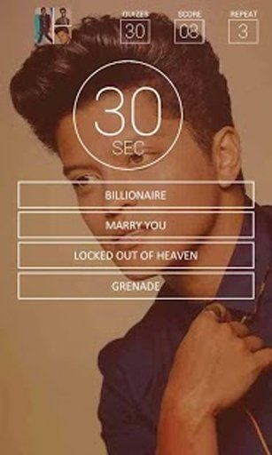 Bruno Mars Music Quiz截图3