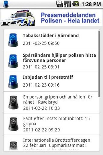 Polisen RSS截图1