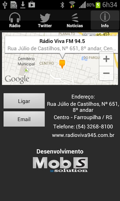 R&aacute;dio Viva 94.5截图1