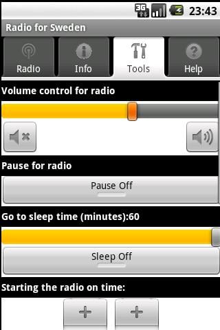 Radio for Sweden (free app)截图7