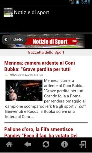 Notizie di Sport截图4