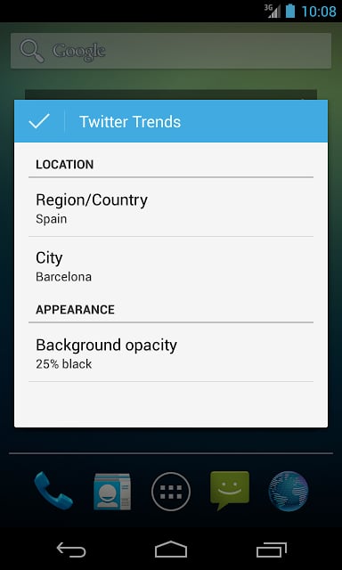 Trends Widget for Twitter截图1