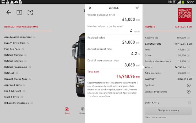 Cost Saver by Renault Trucks截图7