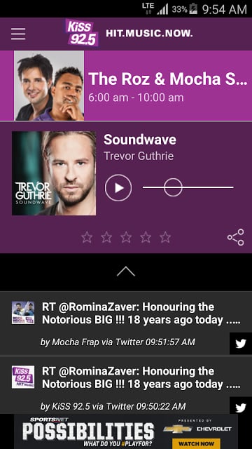 KiSS 92.5 Toronto截图10