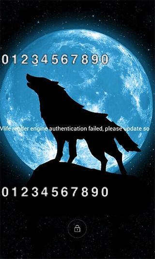 Moon Wolf Locker Wallpaper-VLife截图3