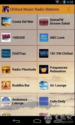 Chillout Music Radio Stations截图1