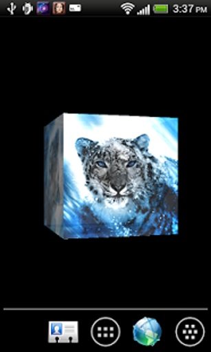 Snow Leopard 3D Cube LWP截图8