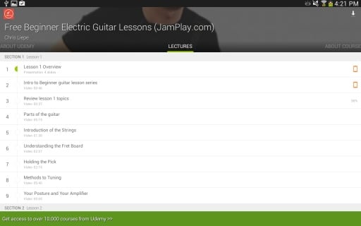 Guitar Lessons, 95 Videos截图4