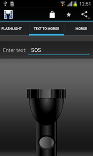 Free Flashlight+Morse!截图1