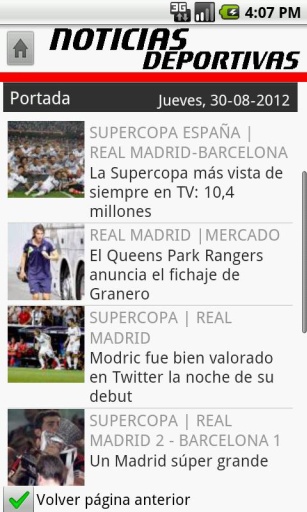 Noticias Deportivas截图2