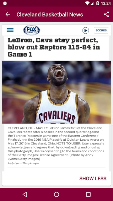 Cleveland Basketball News截图6