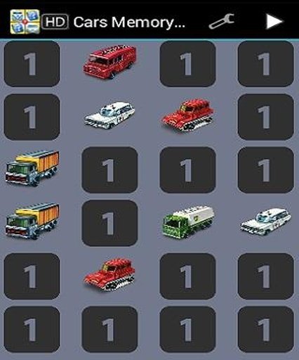 Cars Memory Games截图4