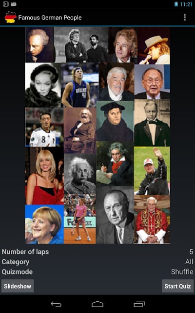 Famous German People Quiz截图3