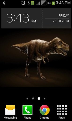 T - REX HD LWP免费截图5