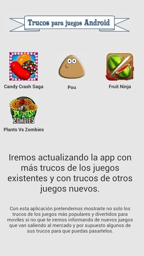 Trucos Candy Crash y POU截图3