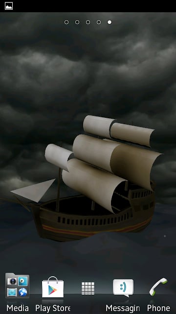 Storm Ocean 3D Live Wallpaper截图5