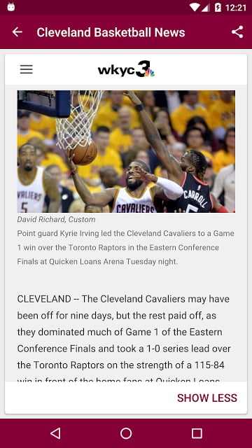 Cleveland Basketball News截图1