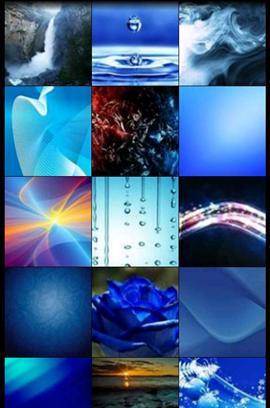 Blue Theme HD Wallpapers截图1