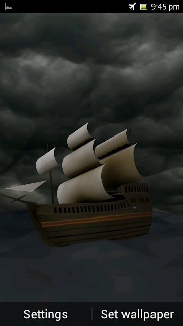 Storm Ocean 3D Live Wallpaper截图4