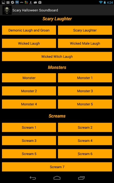 Scary Halloween Soundboard截图3