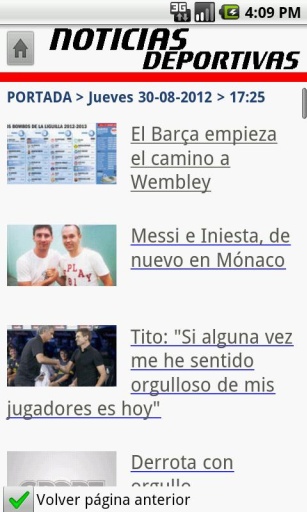 Noticias Deportivas截图5