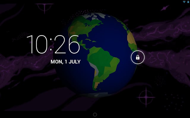 Earth Live Wallpaper UFO X-Com截图1