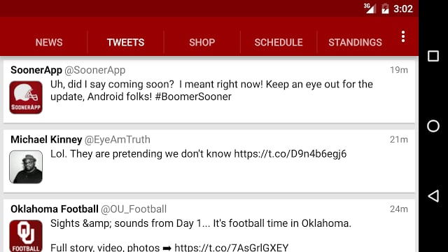 SoonerApp OU Football News截图4