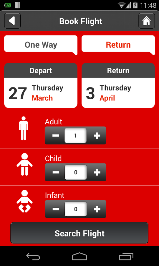 Air Arabia (official app)截图3