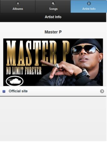 Master P All Lyrics截图2