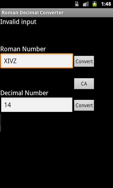 Roman Number Converter截图2