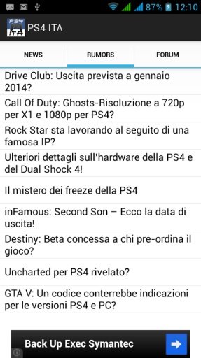 PS4 ITA - App Ufficiale截图9