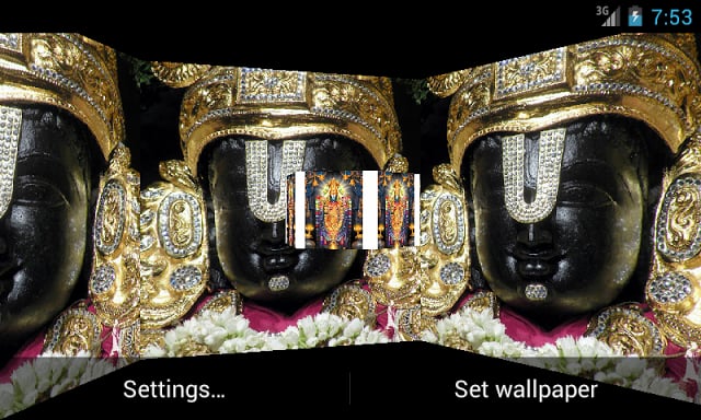 Tirupati Bala Ji 3D LWP截图3