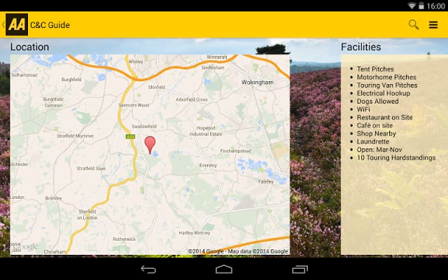 AA Caravan &amp; Camping Guide截图5