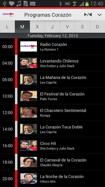 Radio Coraz&oacute;n para Android截图1