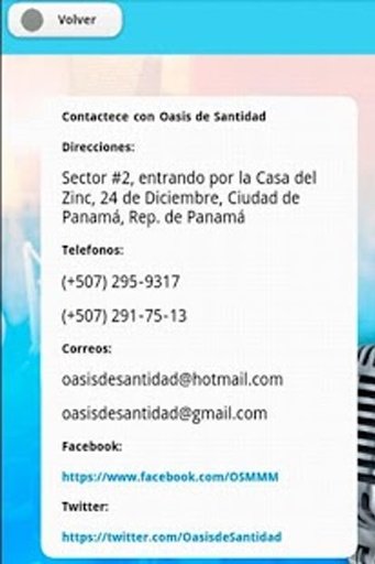 Radio Oasis de Santidad截图1