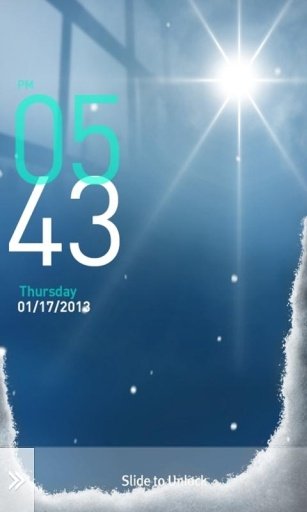 Tia Locker - Sky_Snow theme截图4