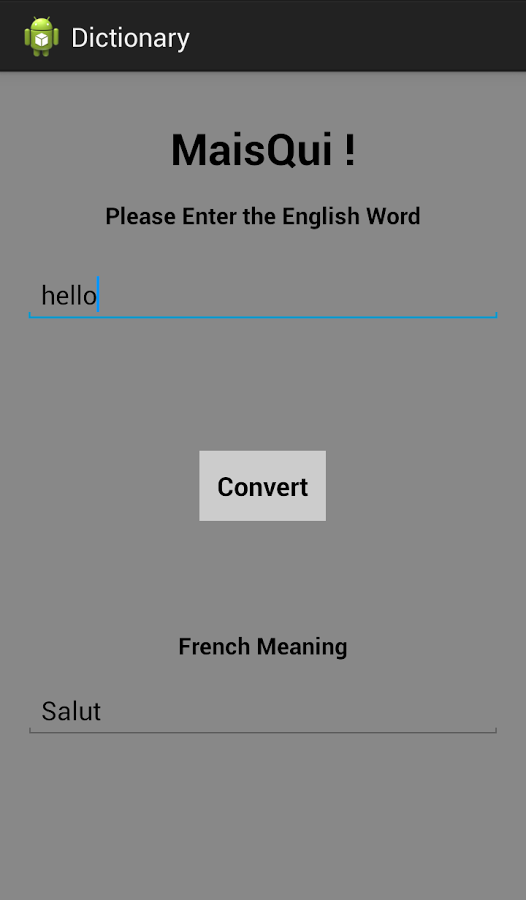 English to French Dictionary截图2