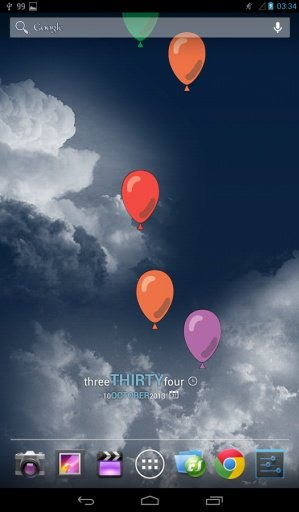 Balloons in the sky free截图1