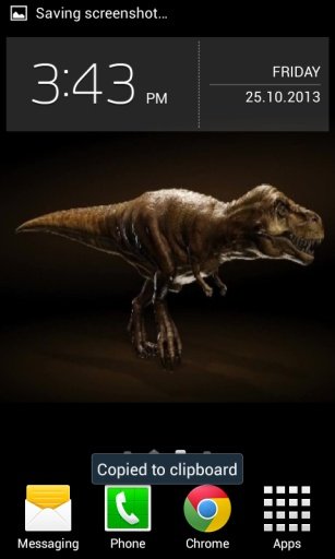 T - REX HD LWP免费截图2