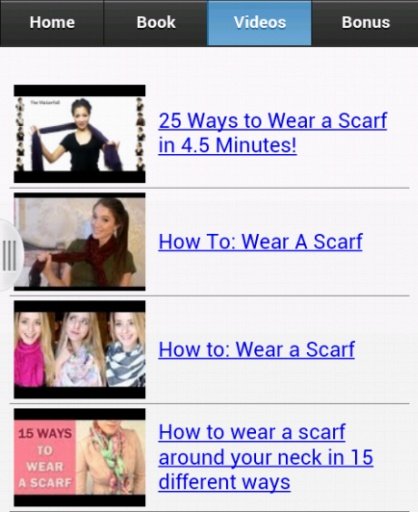 How To Wear A Scarf截图8