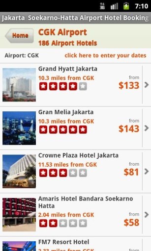 Hotels Near Jakarta Airport截图1