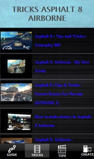 TIPS &amp; TRICKS ASPHALT 8 RC截图7