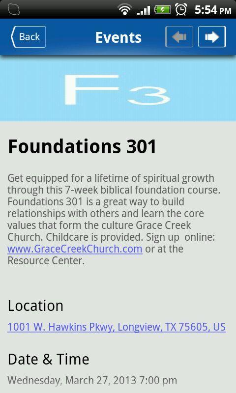 Grace Creek Church截图1