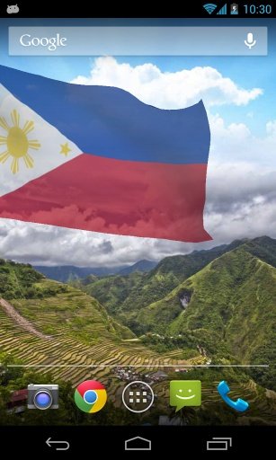 3D Philippines Flag Wallpaper截图2