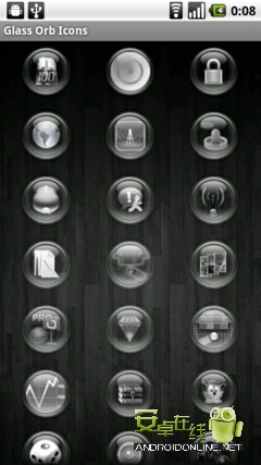 图标扩展包 玻璃球 Glass Orb Icons截图2