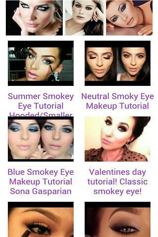 Smokey Eye Makeup Tutorial截图1