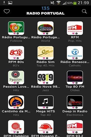 Radio Portugal截图2